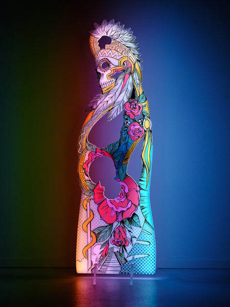 Tecnografica design LED lamp Santa Muerte